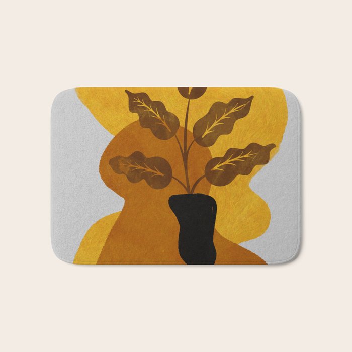 abstract vase shape fall Bath Mat Gallery Image 1