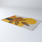 abstract vase shape fall Rug Gallery Image 3