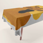 abstract vase shape fall Tablecloth Gallery Image 1
