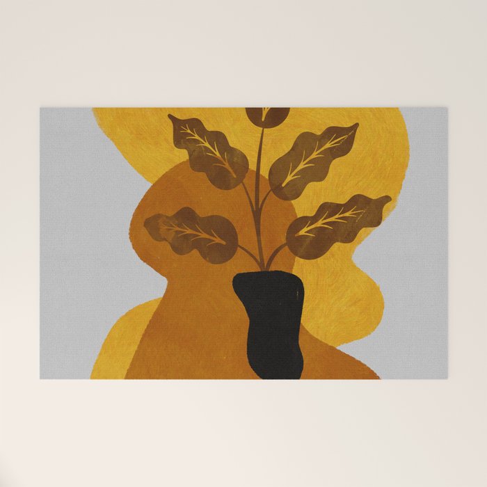 abstract vase shape fall Welcome Mat Gallery Image 1