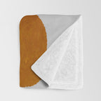 abstract vase shape fall Throw Blanket Gallery Image 3