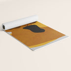 abstract vase shape fall Yoga Mat Gallery Image 2