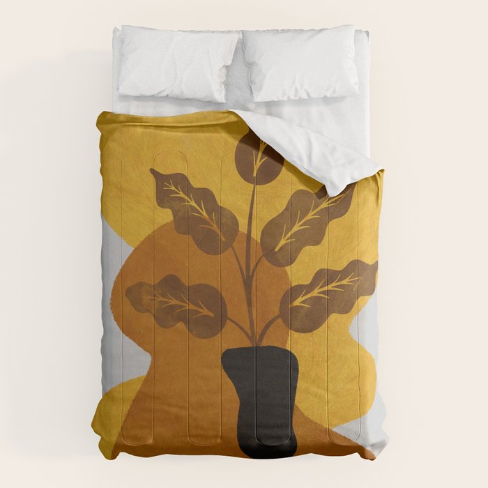 abstract vase shape fall Comforter Gallery Image 6