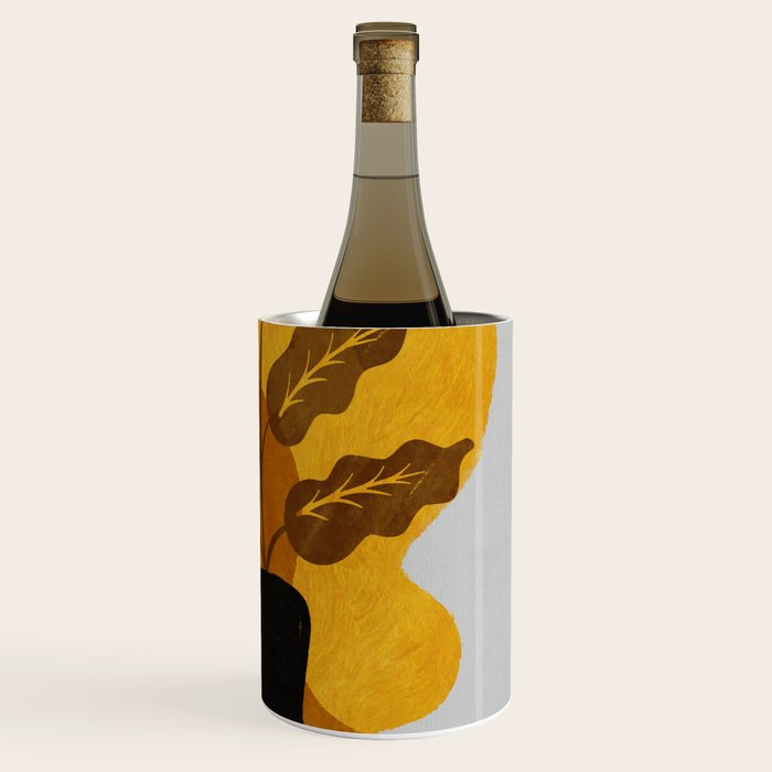abstract vase shape fall Wine Chiller Gallery Image 3