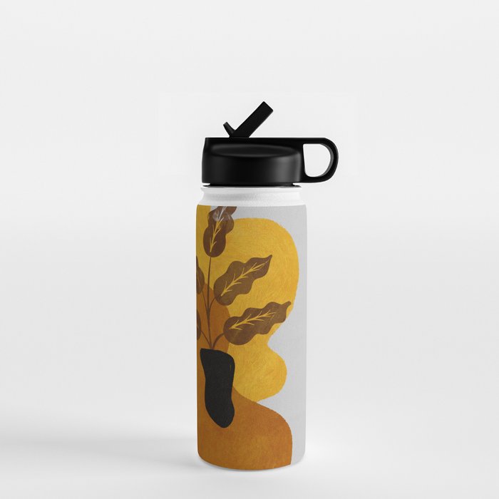 abstract vase shape fall Water Bottle Gallery Image 1