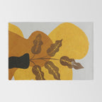 abstract vase shape fall Rug Gallery Image 2