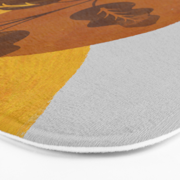 abstract vase shape fall Bath Mat Gallery Image 3