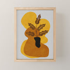 abstract vase shape fall Mini Art Print Gallery Image 1