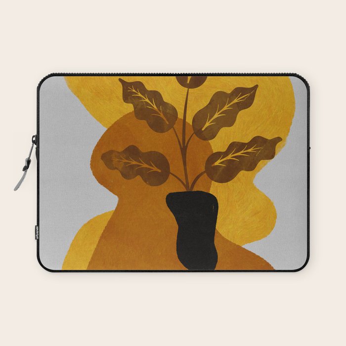 abstract vase shape fall Laptop Sleeve Gallery Image 1
