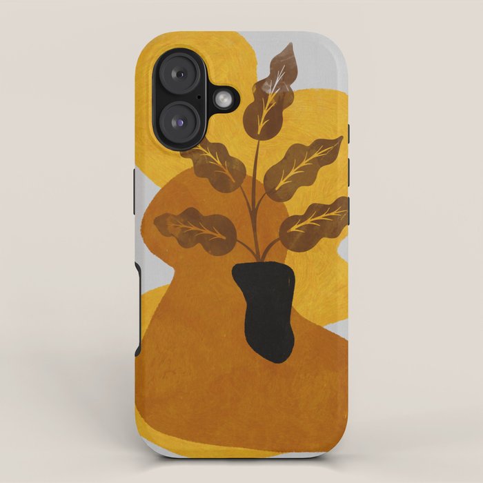 abstract vase shape fall iPhone Case Gallery Image 1