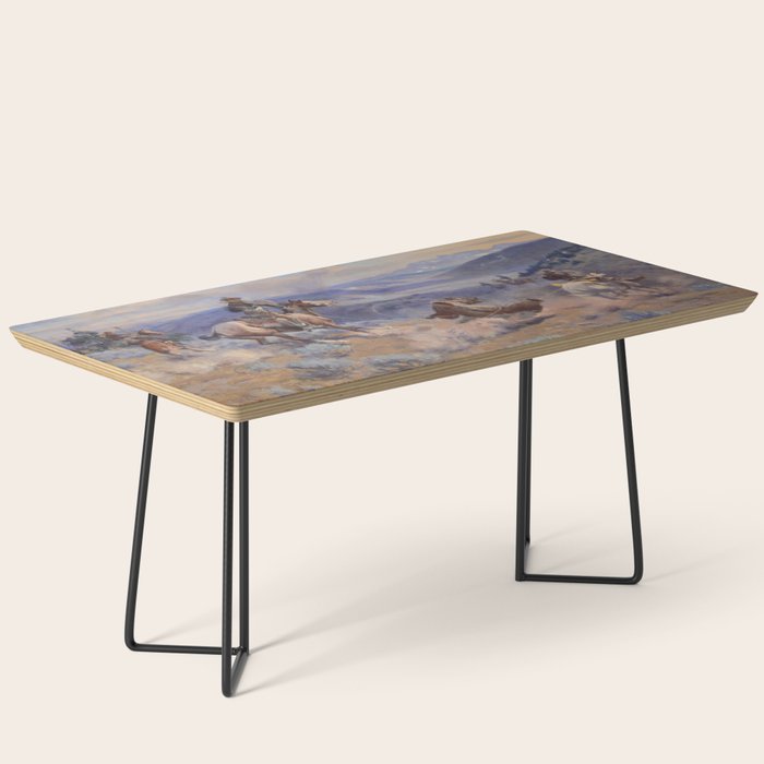 Charles Marion Russell - Loops And Swift Horses Coffee Table Gallery Image 1