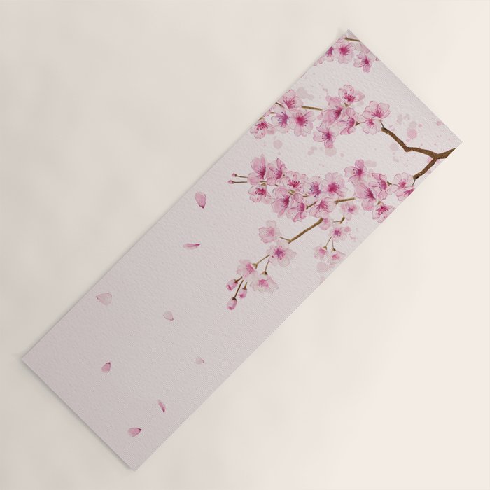 Cherry Blossom 2  Yoga Mat Gallery Image 1