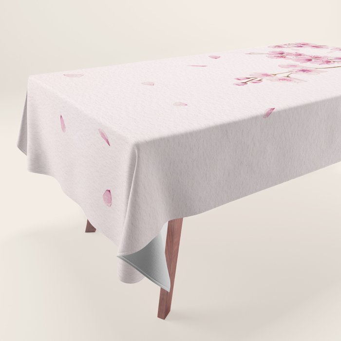 Cherry Blossom 2  Tablecloth Gallery Image 1