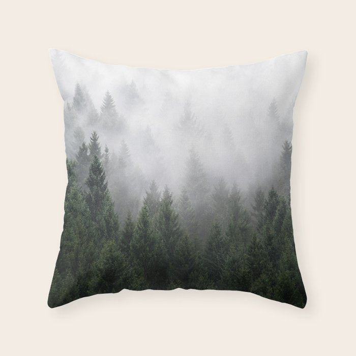 Home Is A Feeling Throw Pillow Gallery Image 1
