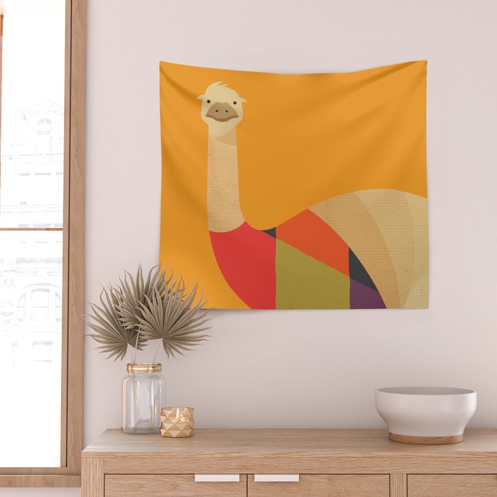 Emu Wall Tapestry Gallery Image 2