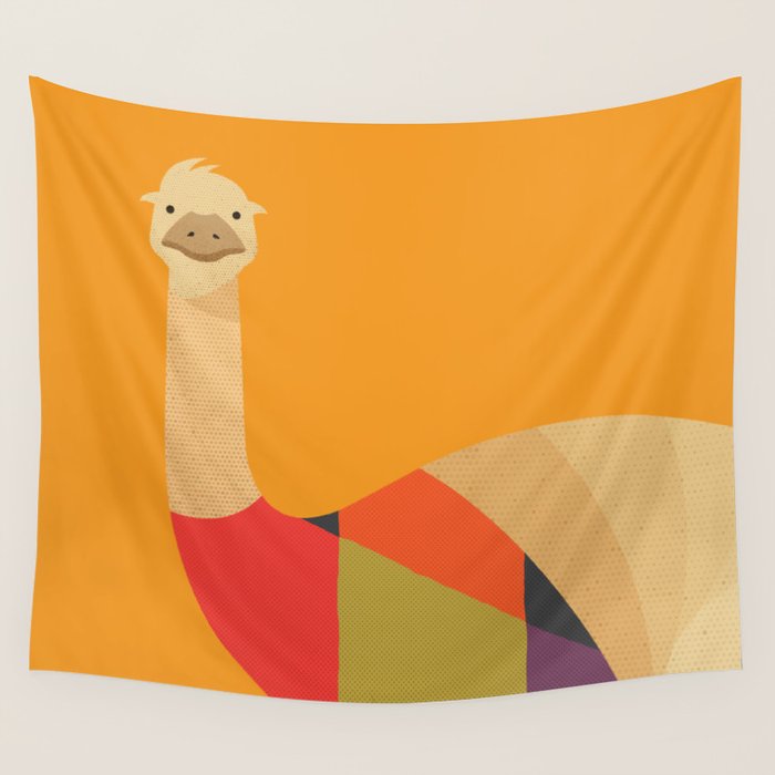 Emu Wall Tapestry Gallery Image 1