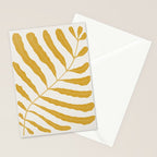 Yellow Plant Stationery Card Gallery Image 2