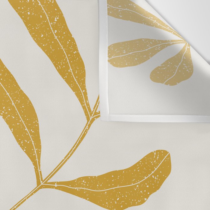 Yellow Plant Wall Tapestry Gallery Image 3