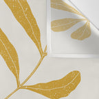 Yellow Plant Wall Tapestry Gallery Image 3