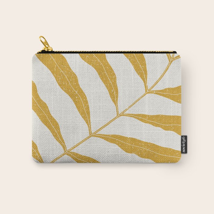 Yellow Plant Carry All Pouch Gallery Image 1