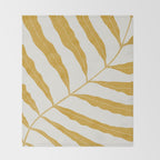 Yellow Plant Throw Blanket Gallery Image 2