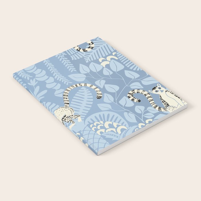Jungle adventure sky blue Notebook Gallery Image 1