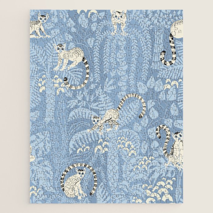 Jungle adventure sky blue Jigsaw Puzzle Gallery Image 1
