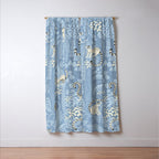 Jungle adventure sky blue Window Curtain Gallery Image 3
