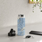 Jungle adventure sky blue Water Bottle Gallery Image 4