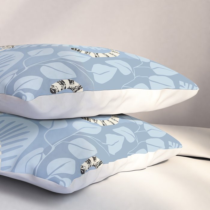 Jungle adventure sky blue Pillow Sham Gallery Image 3