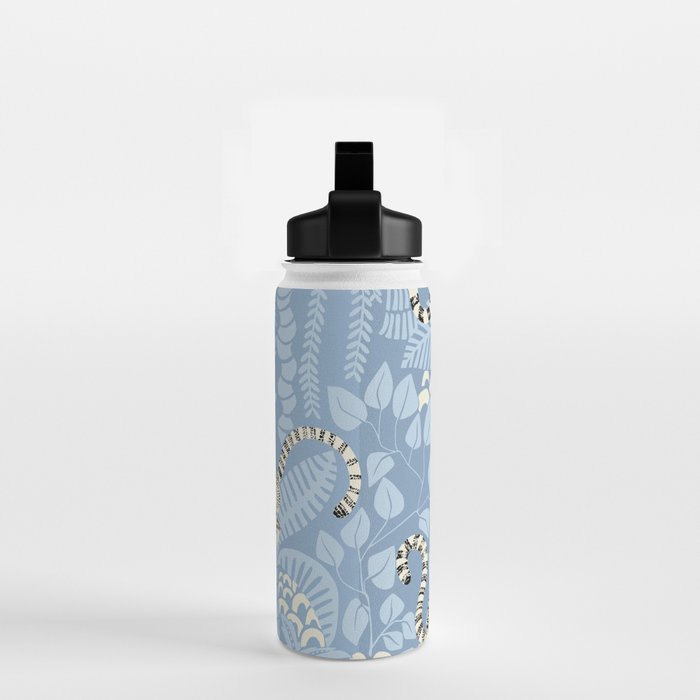 Jungle adventure sky blue Water Bottle Gallery Image 2