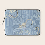 Jungle adventure sky blue Laptop Sleeve Gallery Image 1