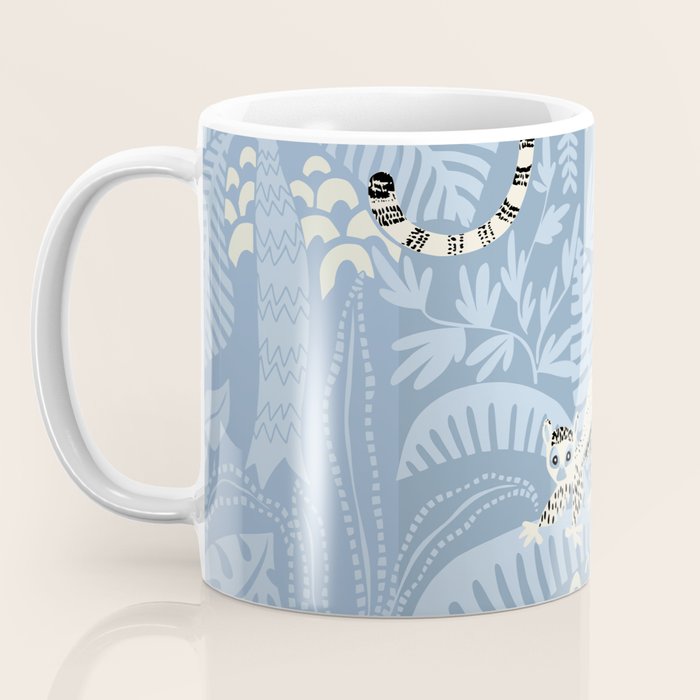 Jungle adventure sky blue Coffee Mug Gallery Image 3