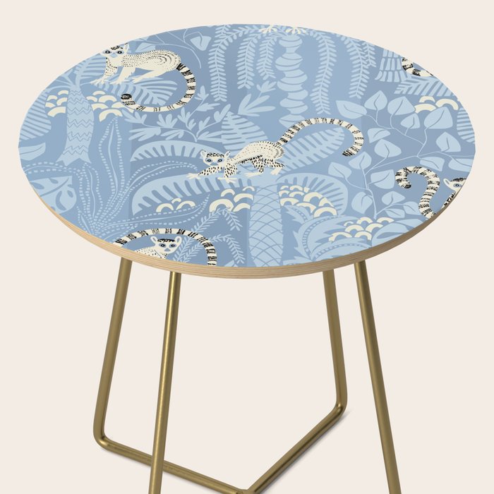 Jungle adventure sky blue Side Table Gallery Image 2
