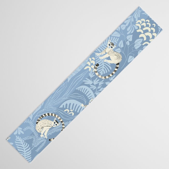 Jungle adventure sky blue Table Runner Gallery Image 3