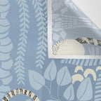 Jungle adventure sky blue Wall Tapestry Gallery Image 3