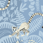 Jungle adventure sky blue Coffee Mug Gallery Image 2