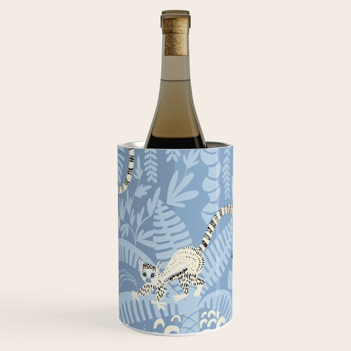 Jungle adventure sky blue Wine Chiller Gallery Image 1