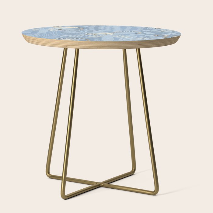 Jungle adventure sky blue Side Table Gallery Image 1