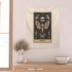 Death - Moth Tarot Wall Tapestry Gallery Image 2