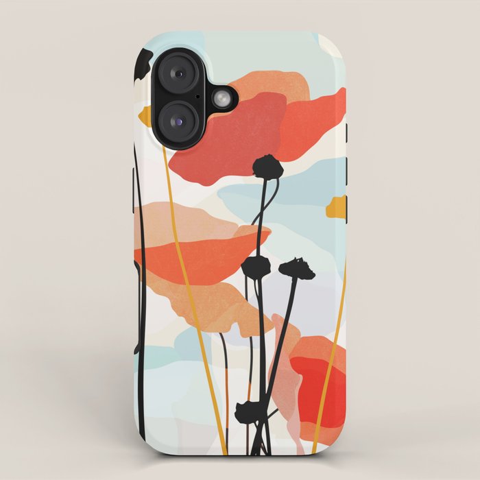 Poppy iPhone Case Gallery Image 1