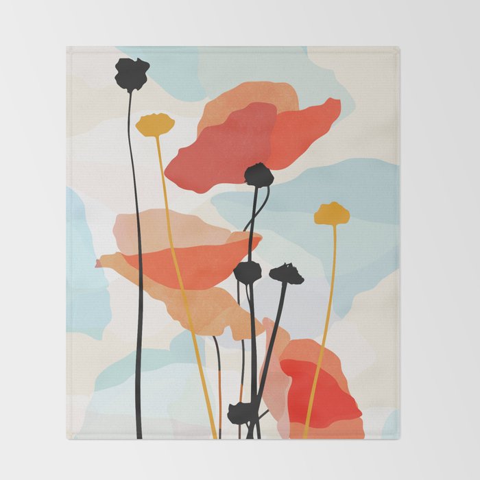 Poppy Throw Blanket Gallery Image 2