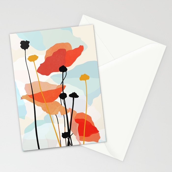 Poppy Stationery Card Gallery Image 2