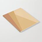 Geometric Triangles XII Earthy Rustic Notebook Gallery Image 2