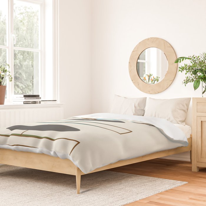 Mid-Century Modern 1.1 Duvet Cover Gallery Image 2
