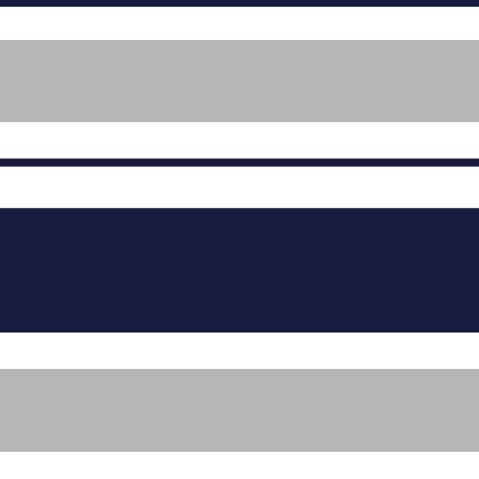 Navy Blue and Grey Stripe Coffee Mug Gallery Image 2
