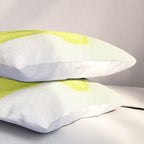 Abstract in Yellow, Green and Blue Pillow Sham Gallery Image 3