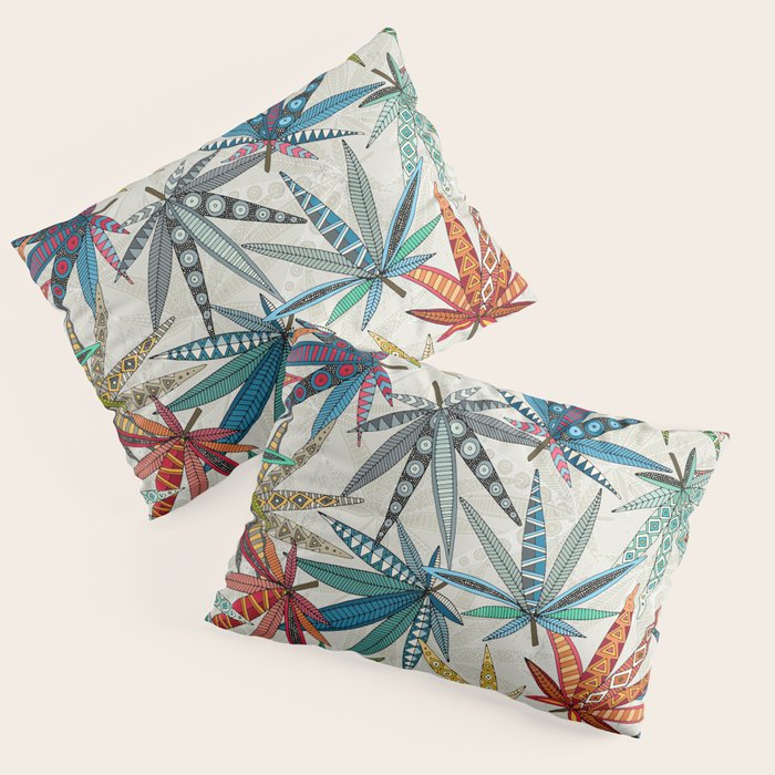 boho weed light Pillow Sham Gallery Image 3