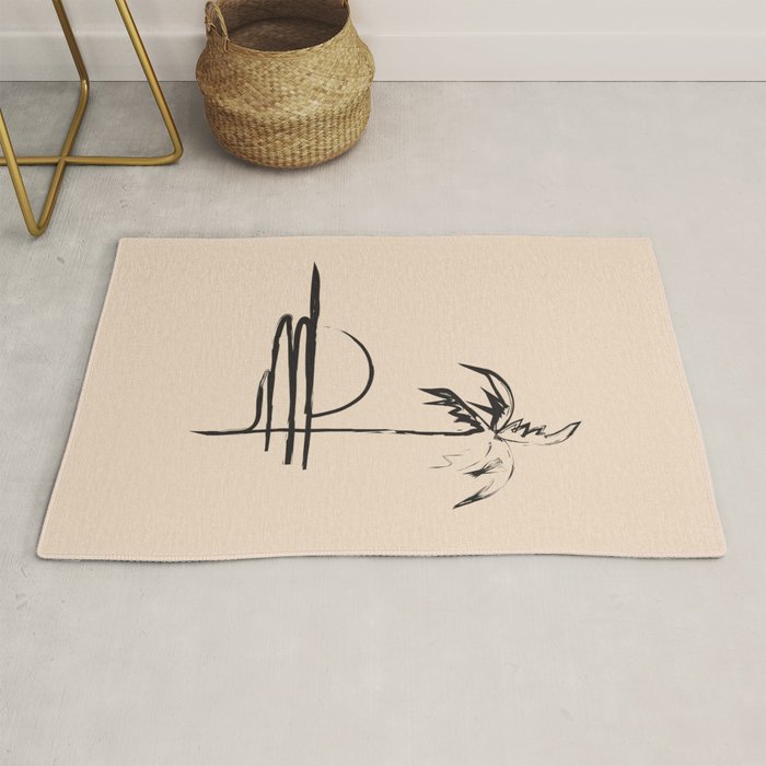 Abstract Landscape Rug Gallery Image 1