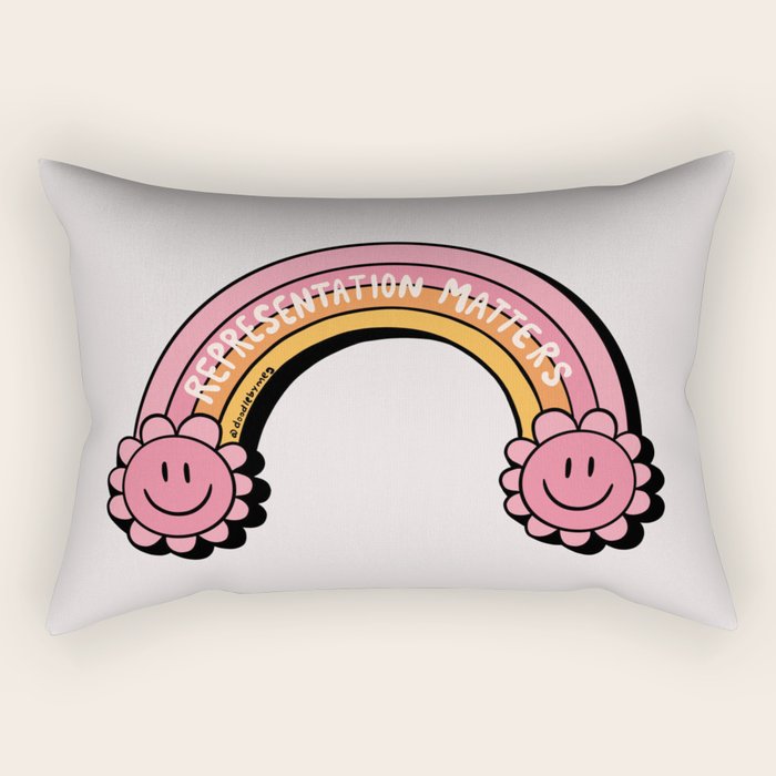 Representation Matters Rectangular Pillow Gallery Image 1